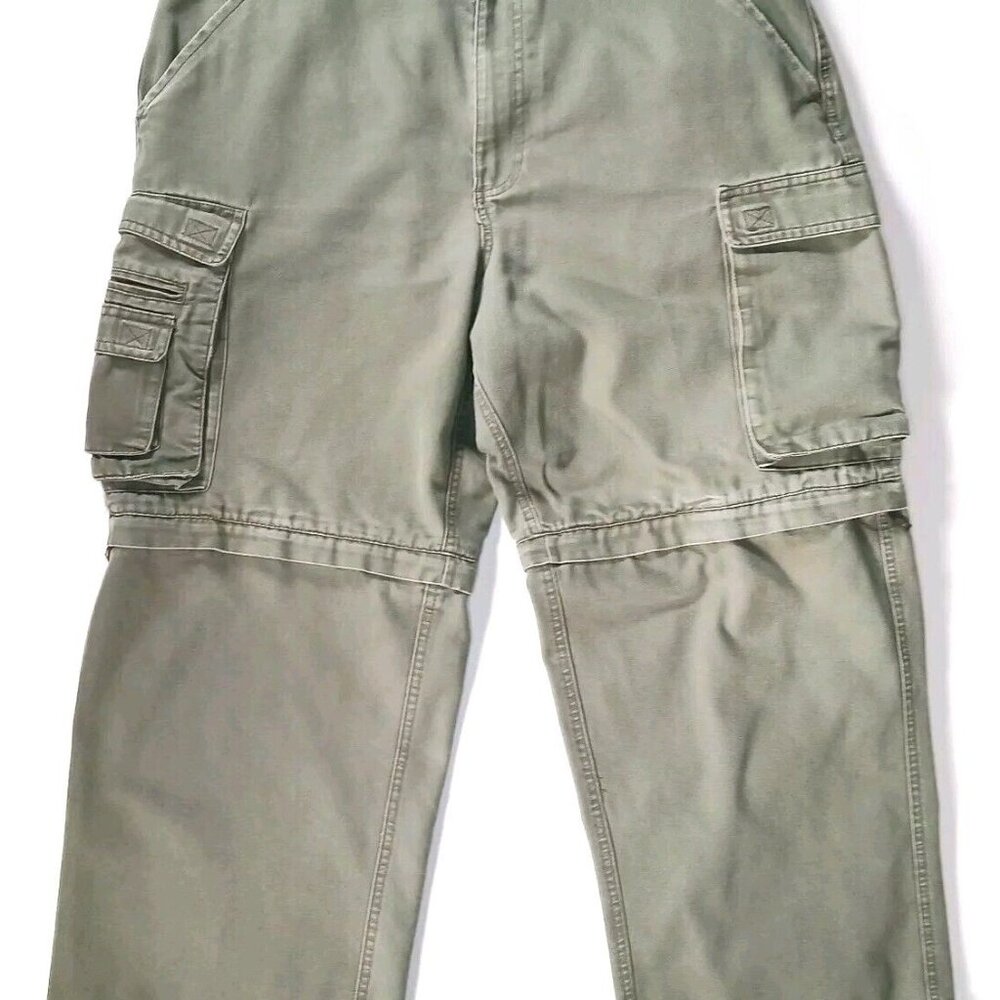 Boy Scouts Of America Convertible Uniform Cargo Pants Mens 34x26 Relaxed Fit